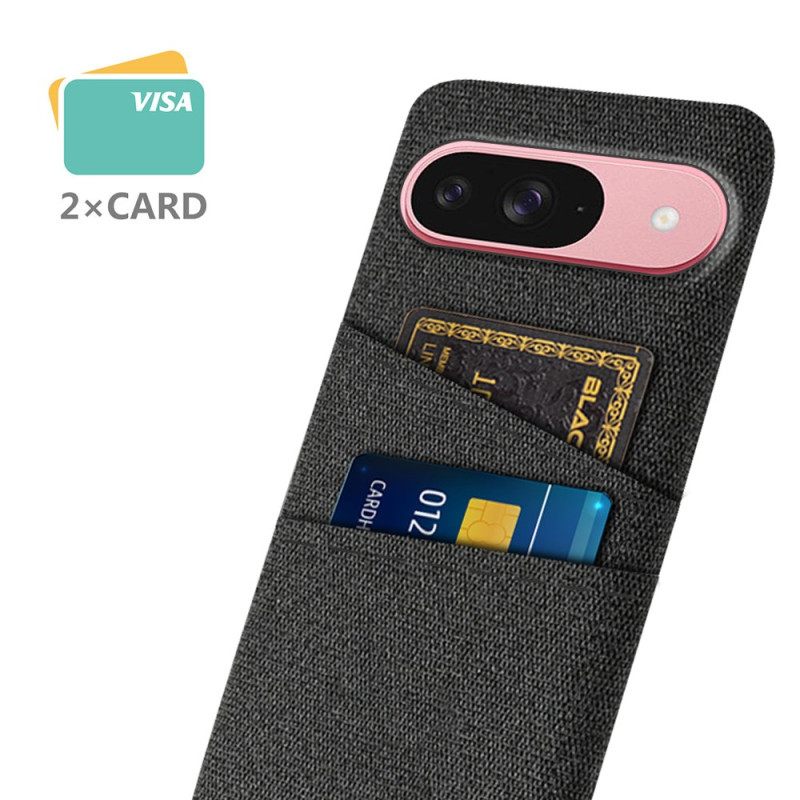 Κάλυμμα Google Pixel 10 / 10 Pro Υφασμάτινη Θήκη Καρτών Σιλικόνης