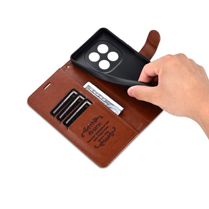 Δερματινη Θηκη Xiaomi Redmi Note 14 Pro 5g Azns Σιλικόνης