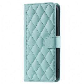 Δερματινη Θηκη Xiaomi Redmi Note 14 Pro 5g Καπιτονέ Κομψότητα Σιλικόνης