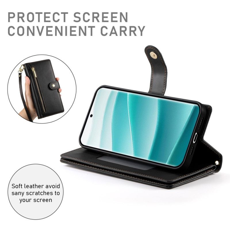 Δερματινη Θηκη Xiaomi Redmi Note 14 Pro 5g Πορτοφόλι Premium