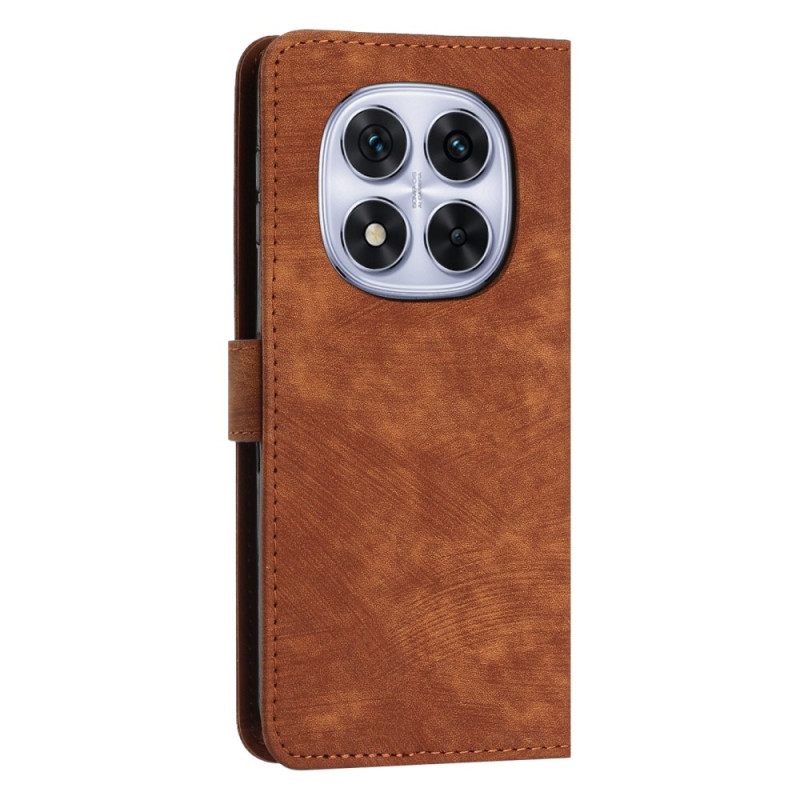 Δερματινη Θηκη Xiaomi Redmi Note 14 Pro 5g Σχεδιασμός Γραμμών