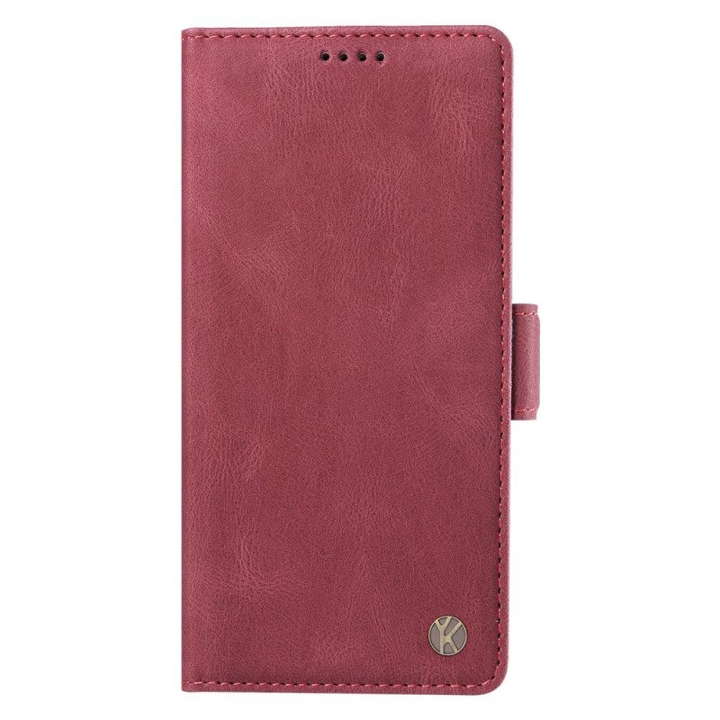 Δερματινη Θηκη Xiaomi Redmi Note 14 Pro 5g Ykatu Suede Effect