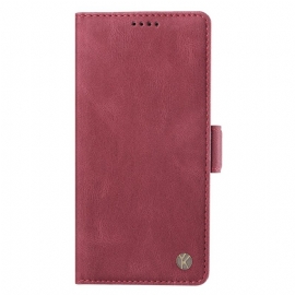 Δερματινη Θηκη Xiaomi Redmi Note 14 Pro 5g Ykatu Suede Effect