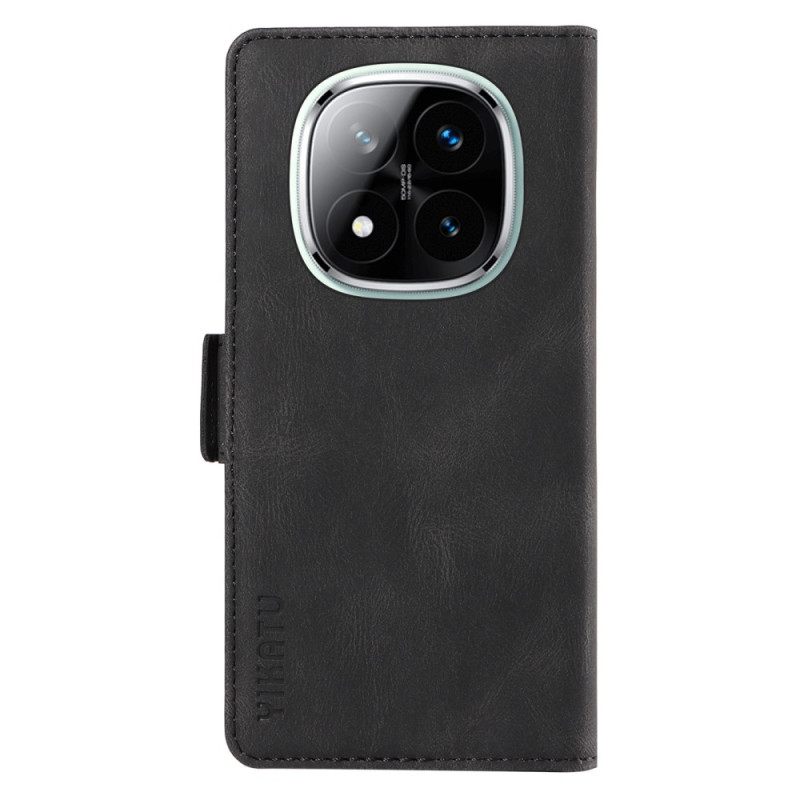 Δερματινη Θηκη Xiaomi Redmi Note 14 Pro 5g Ykatu Suede Effect