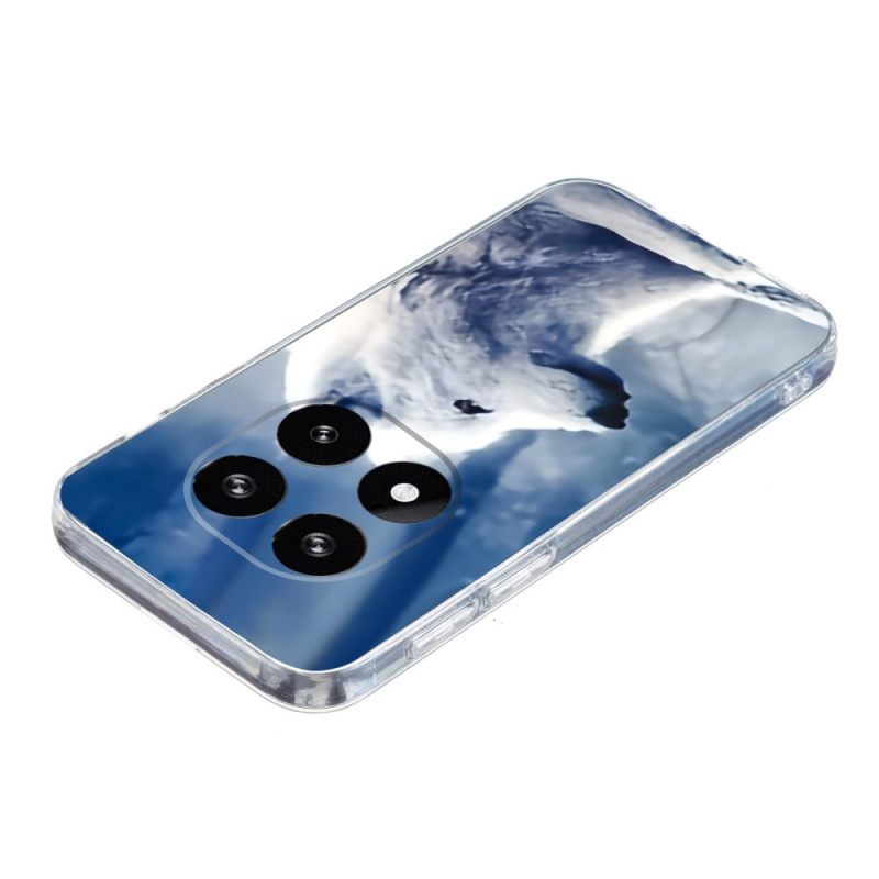 Hülle Xiaomi Redmi Note 14 Pro 5g Weißer Wolf
