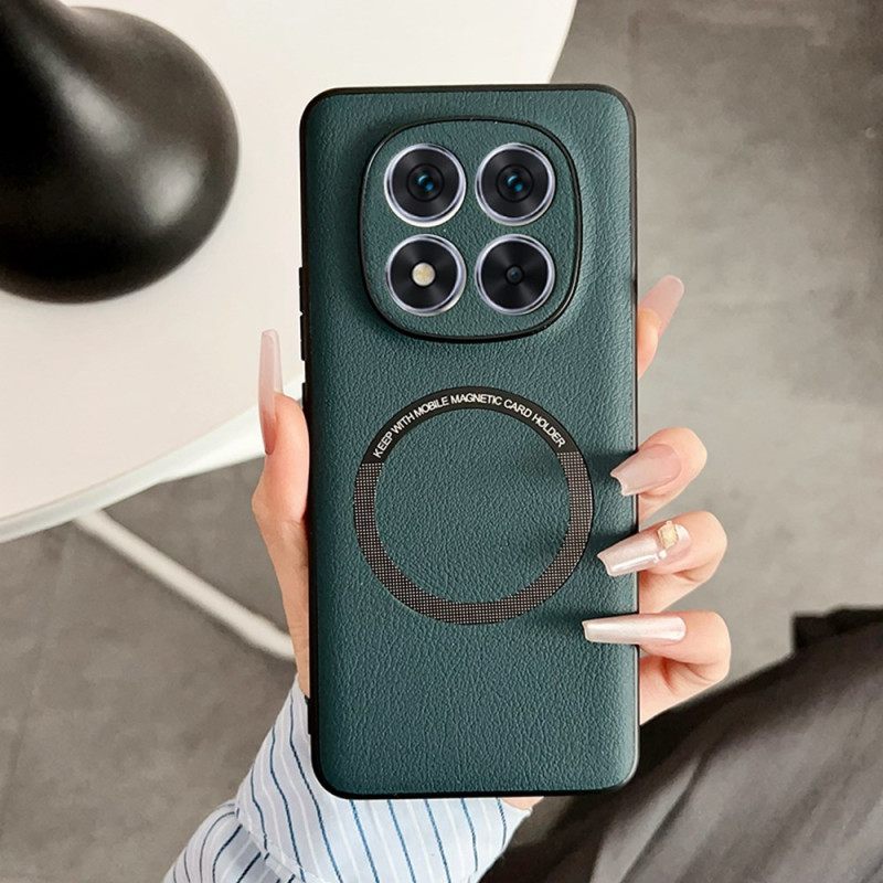 Κάλυμμα Xiaomi Redmi Note 14 Pro 5g Εφέ Δέρματος Συμβατό Με Magsafe