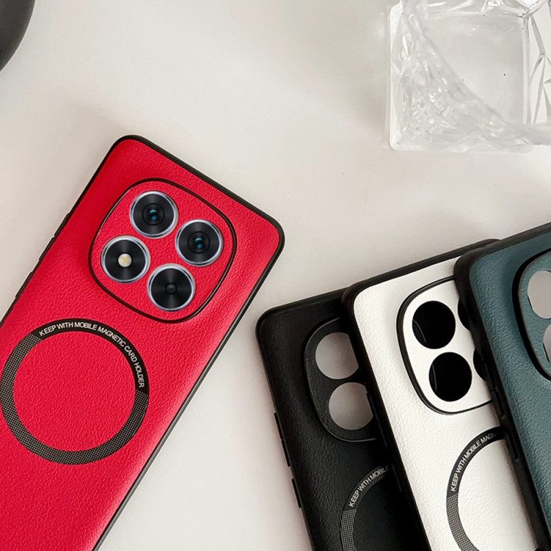 Κάλυμμα Xiaomi Redmi Note 14 Pro 5g Εφέ Δέρματος Συμβατό Με Magsafe