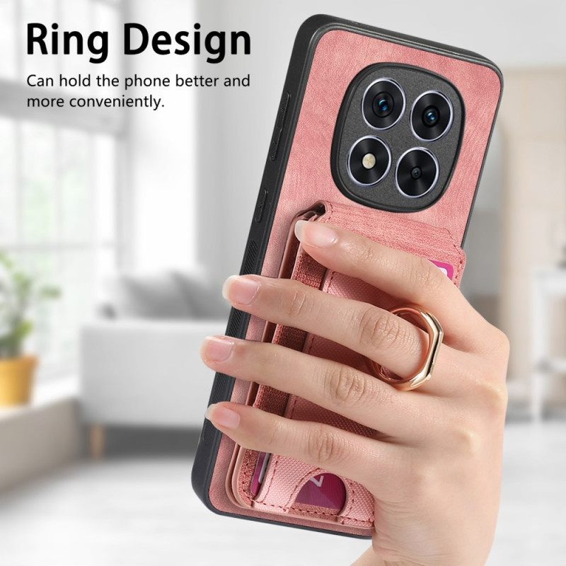 Κάλυμμα Xiaomi Redmi Note 14 Pro 5g Μαγνητική Θήκη Καρτών Με Κάθετο Πτερύγιο