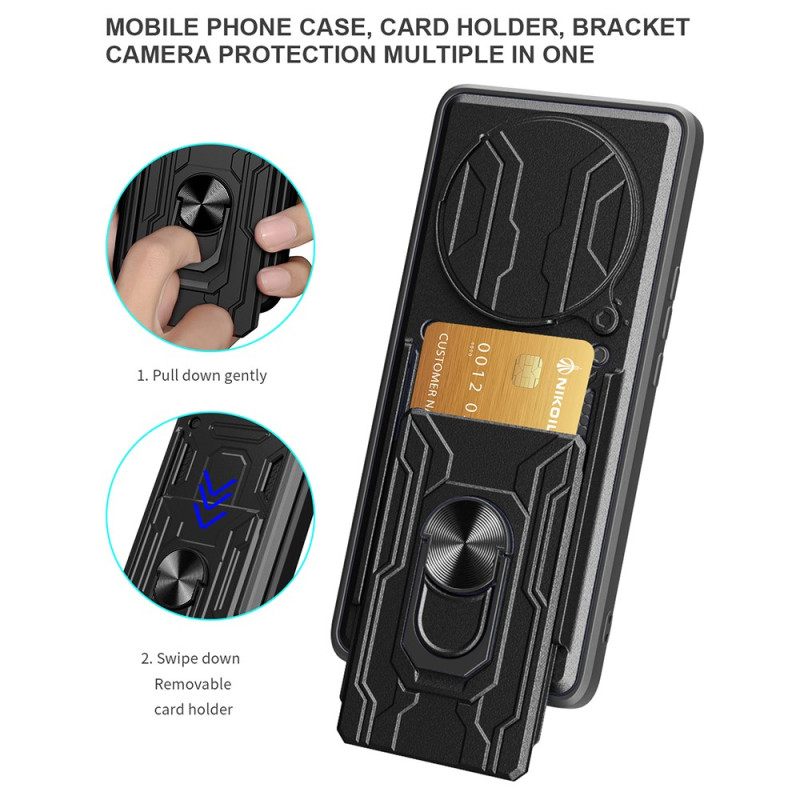 Κάλυμμα Xiaomi Redmi Note 14 Pro 5g Συρόμενο Κάλυμμα Κάμερας Και Βάση