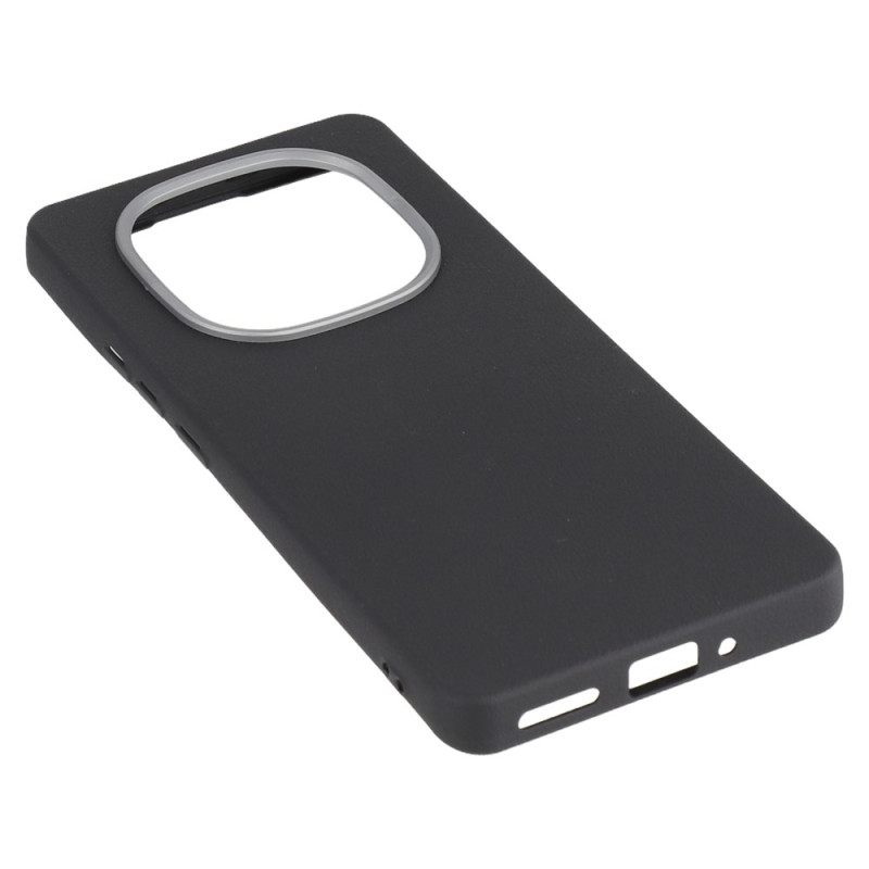 Κάλυμμα Xiaomi Redmi Note 14 Pro 5g Υφή Δέρματος Σιλικόνης