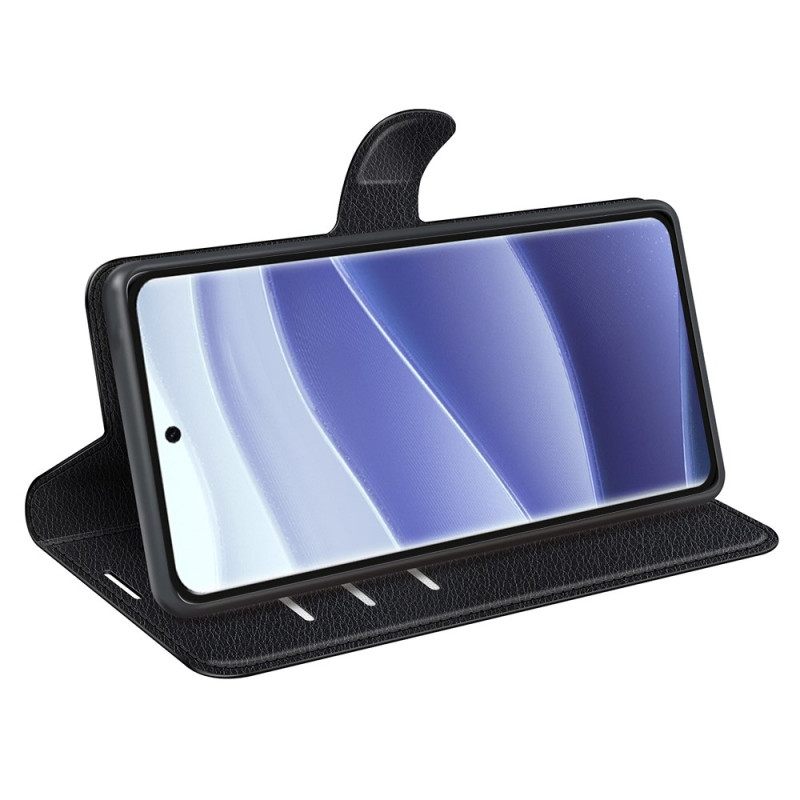 Κλασικό Δέρμα Lychee Faux