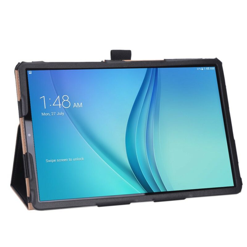 δερματινη θηκη Samsung Galaxy Tab S5e Δερμάτινο Στυλ Με Λουράκι