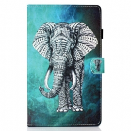 δερματινη θηκη Samsung Galaxy Tab S5e Φυλετικός Ελέφαντας