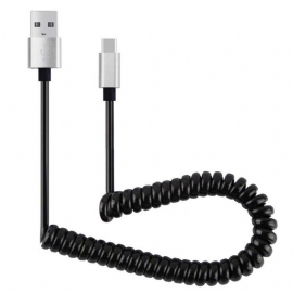 Καλώδιο Φόρτισης Ελατηρίου Usb Σε Usb C