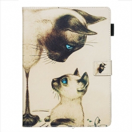 Κάλυμμα Samsung Galaxy Tab S5e Γάτες Με Μπλε Μάτια