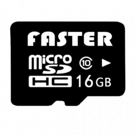 Κάρτα Micro Sd 16 Gb Με Προσαρμογέα Sd
