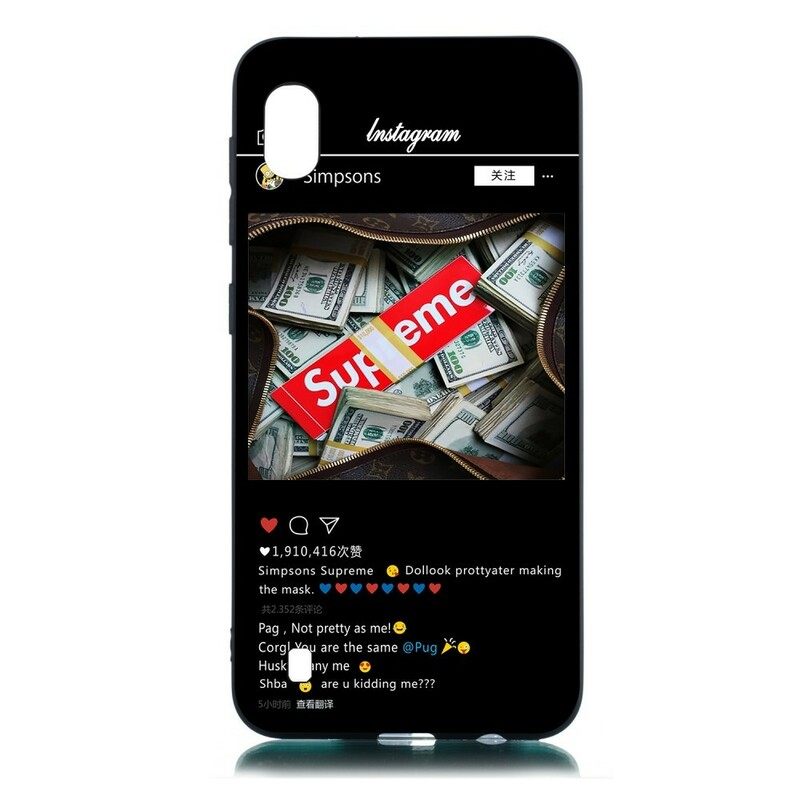 θηκη κινητου Samsung Galaxy A10 Ευέλικτη Σιλικόνη Simpsons Supreme