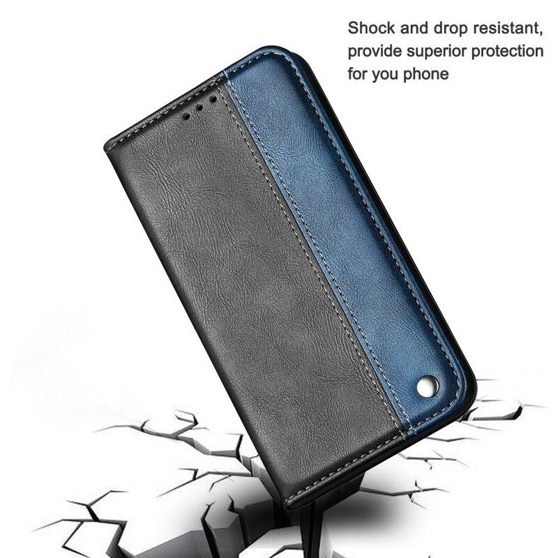 θηκη κινητου Samsung Galaxy A10 Θήκη Flip Κουμπί Από Συνθετικό Δέρμα Μαύρο