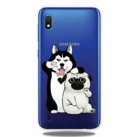 Θήκη Samsung Galaxy A10 Αστεία Σκυλιά