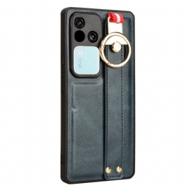 Κάλυμμα Vivo V30 5g Λουράκι Χειρός Και Δαχτυλίδι