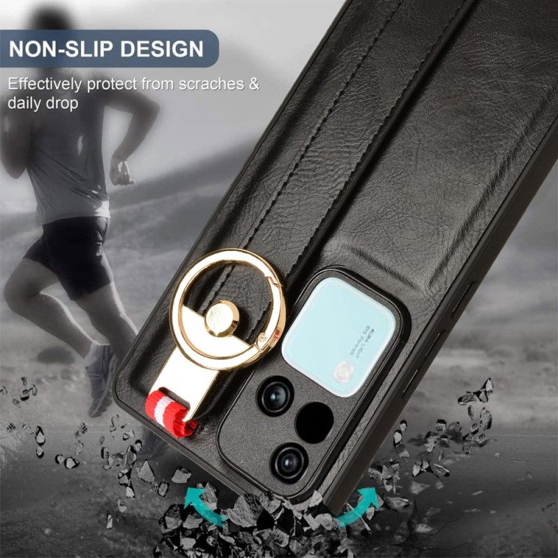 Κάλυμμα Vivo V30 5g Λουράκι Χειρός Και Δαχτυλίδι