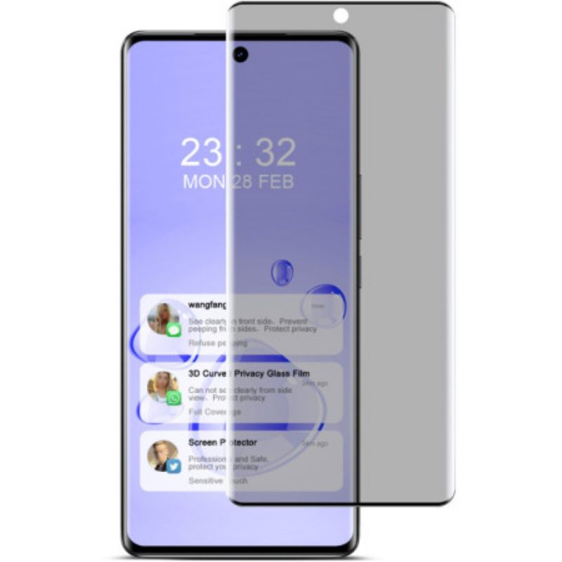 Προστατευτικό Οθόνης Από Σκληρυμένο Γυαλί Κατά Των Κατασκοπειών Για Vivo V30 5g