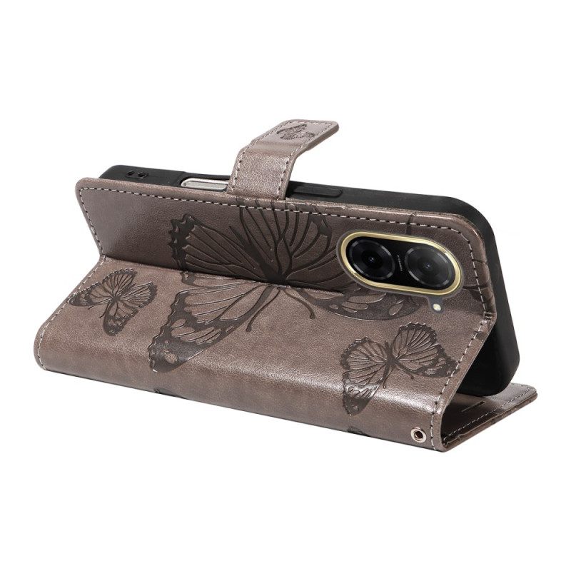 Δερματινη Θηκη Poco C71 Γιγάντιες Πεταλούδες