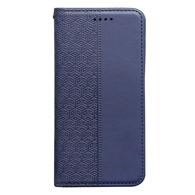 Δερματινη Θηκη Poco C71 Καρό Σχέδιο