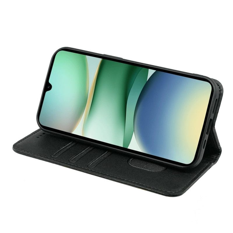 Δερματινη Θηκη Poco C71 Ριγέ Με Λουρί