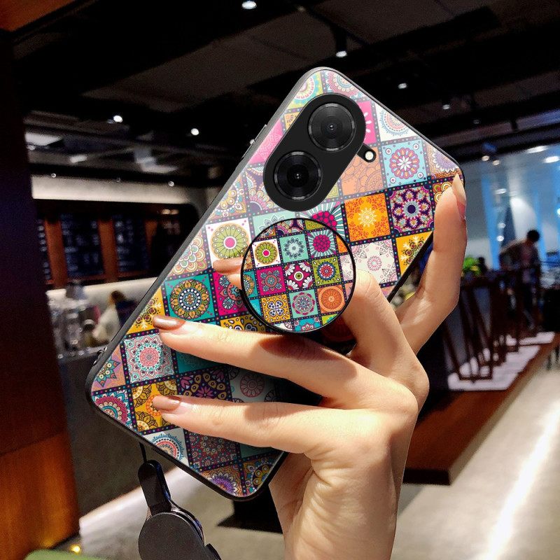 Κάλυμμα Poco C71 Βάση Και Λουράκι Patchwork