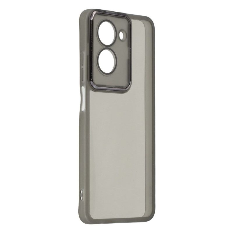 Κάλυμμα Poco C71 Φιμέ Σιλικόνης