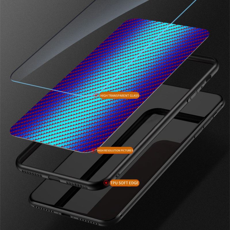 Κάλυμμα Poco C71 Γυαλί Ασφαλείας Από Ίνες Άνθρακα