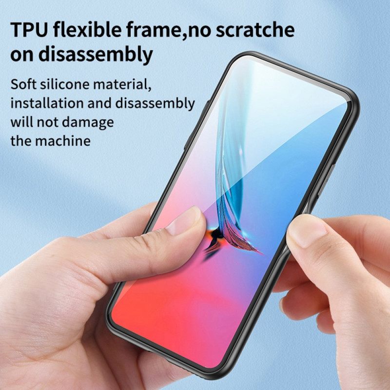 Κάλυμμα Poco C71 Γυαλί Ασφαλείας Με Λουλούδια