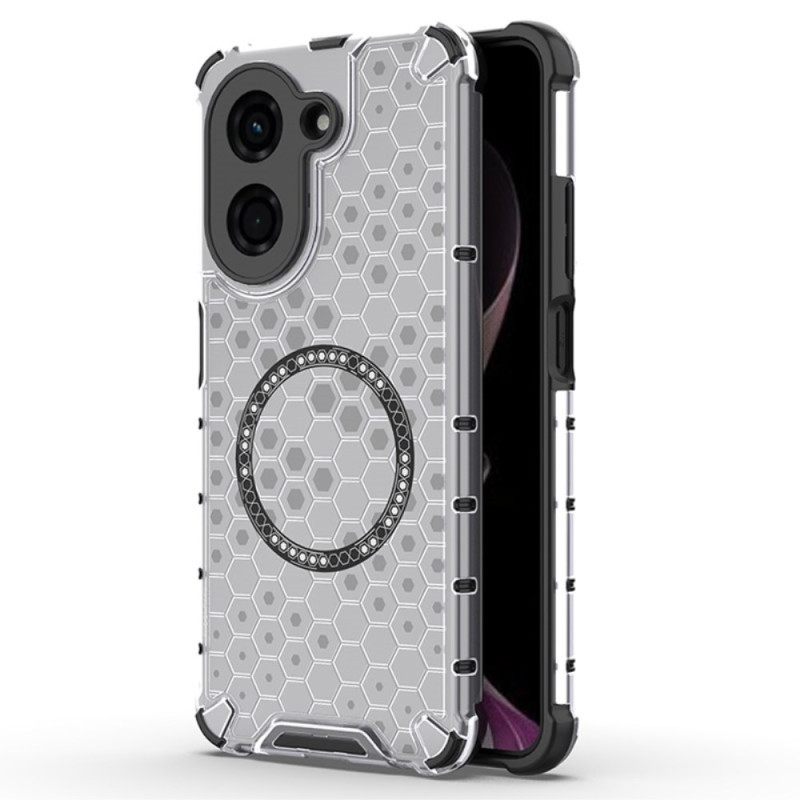 Κάλυμμα Poco C71 Συμβατό Με Magsafe Κυψελοειδής Κηρήθρα