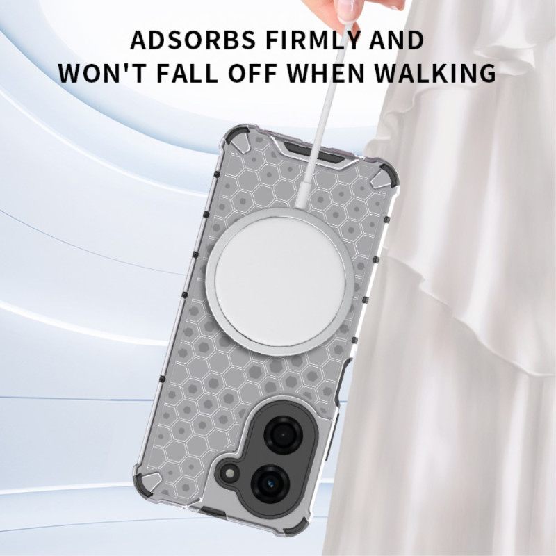 Κάλυμμα Poco C71 Συμβατό Με Magsafe Κυψελοειδής Κηρήθρα