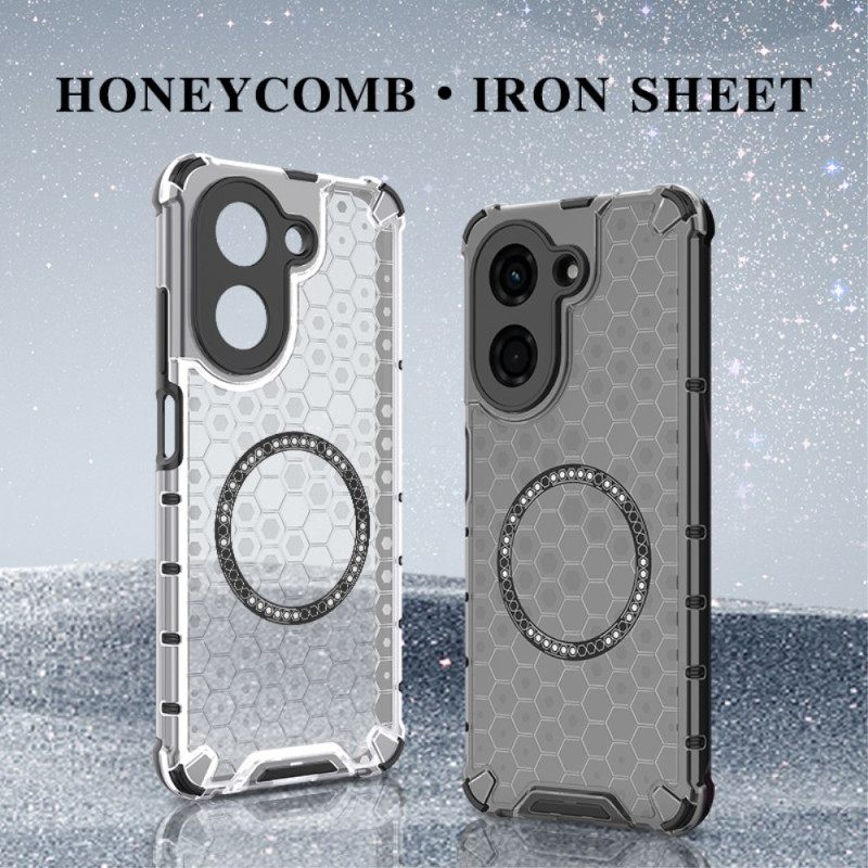 Κάλυμμα Poco C71 Συμβατό Με Magsafe Κυψελοειδής Κηρήθρα