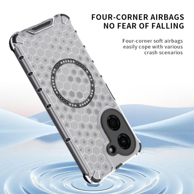 Κάλυμμα Poco C71 Συμβατό Με Magsafe Κυψελοειδής Κηρήθρα