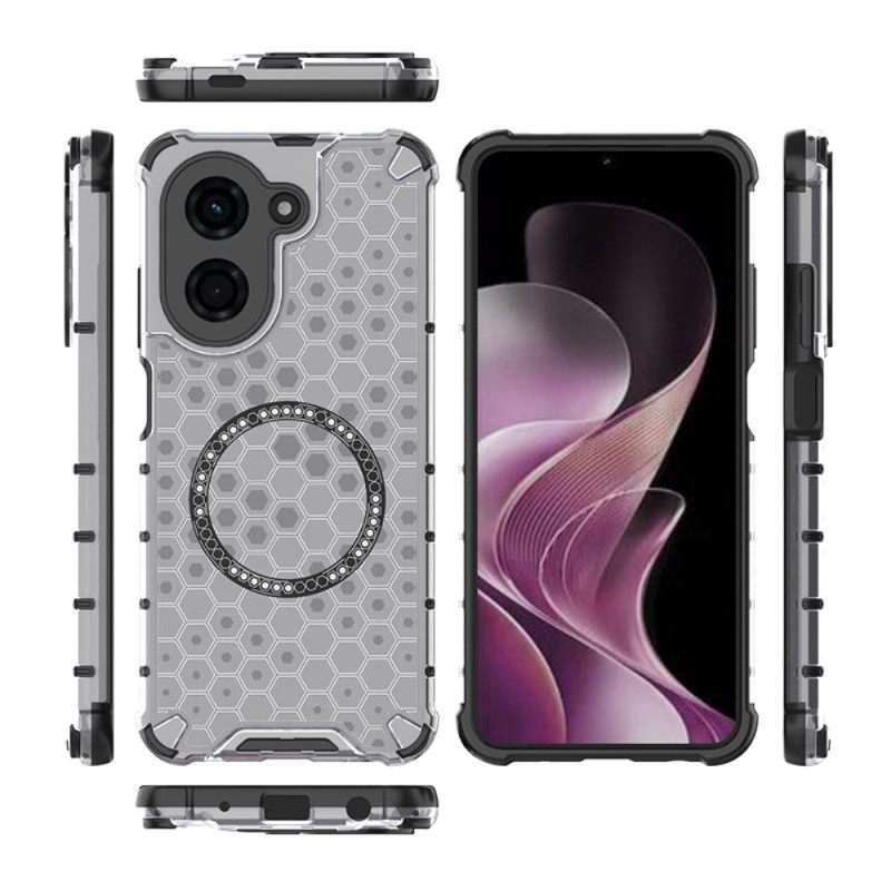 Κάλυμμα Poco C71 Συμβατό Με Magsafe Κυψελοειδής Κηρήθρα