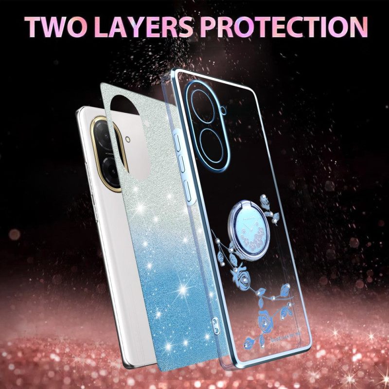 Κάλυμμα Poco C71 Θήκες Κινητών Βάση Για Δαχτυλίδια Kadem Με Στρας