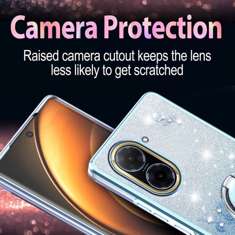 Κάλυμμα Poco C71 Θήκες Κινητών Βάση Για Δαχτυλίδια Kadem Με Στρας