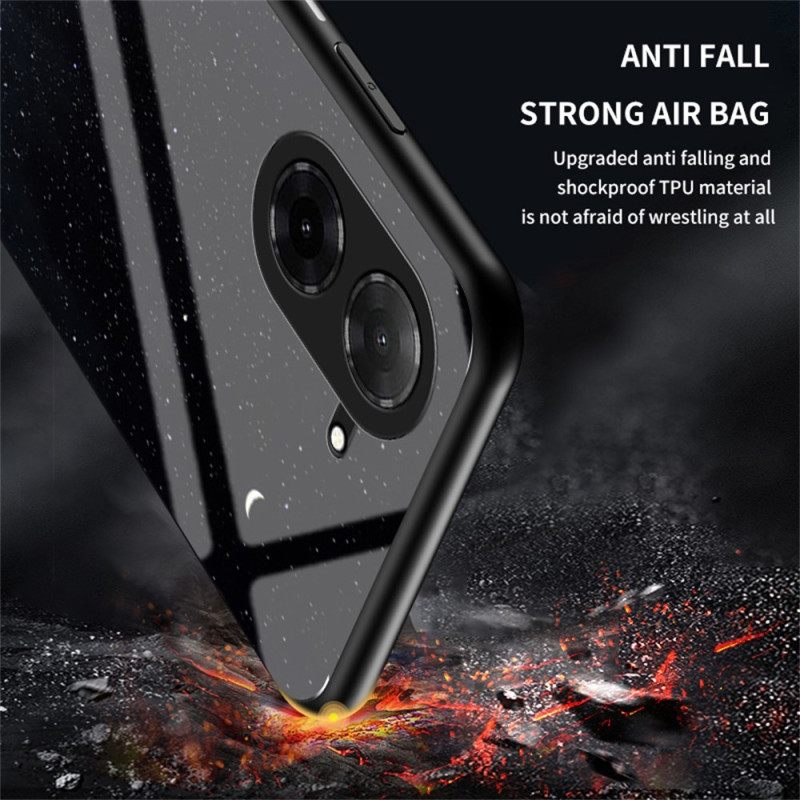 Κάλυμμα Poco C71 Θήκες Κινητών Γυαλί Ασφαλείας Σε Γαλάζιο Χρώμα