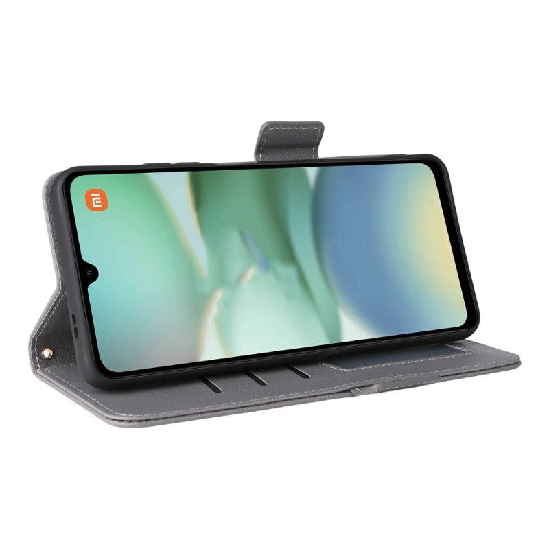 Θηκη Κινητου Poco C71 Θήκες Κινητών Κορδόνι Με Υφή Λίτσι