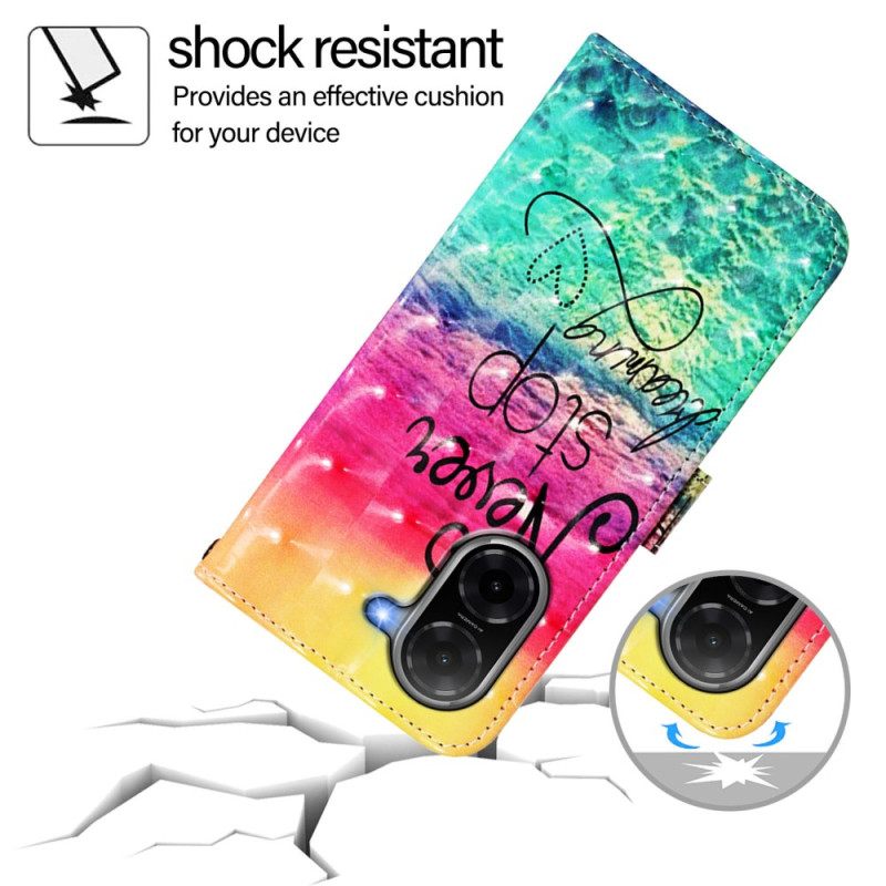 Θηκη Κινητου Poco C71 Θήκες Κινητών Ποτέ Μην Σταματάς Να Ονειρεύεσαι