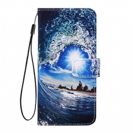 δερματινη θηκη Xiaomi Redmi 7A με κορδονι Daydreams Lanyard Landscape