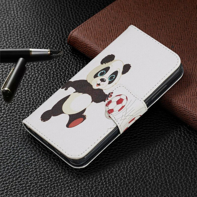 δερματινη θηκη Xiaomi Redmi 7A Πόδι Panda