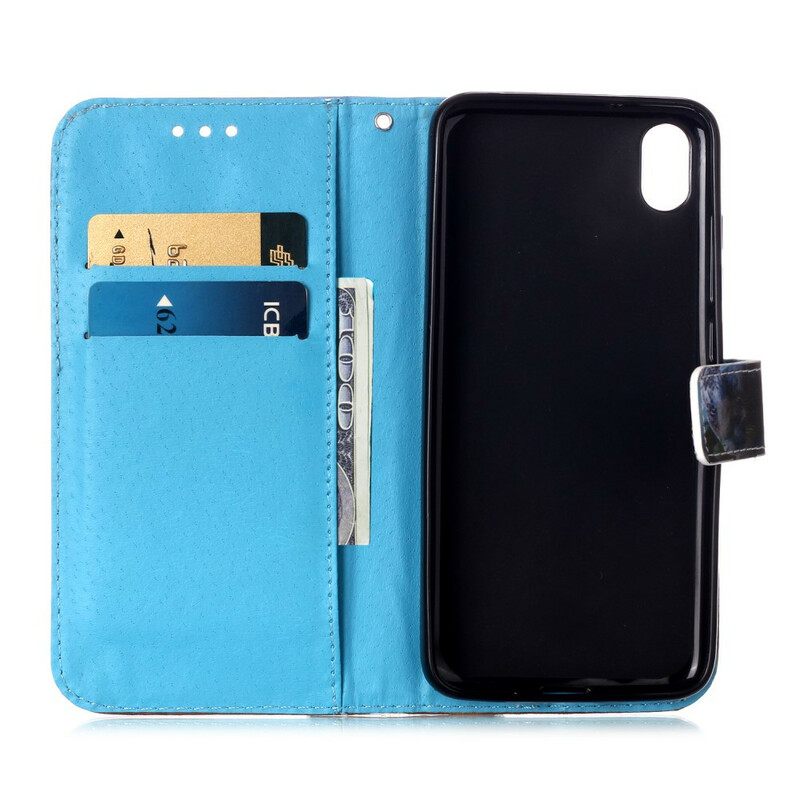 Κάλυμμα Xiaomi Redmi 7A με κορδονι Love Butterflies Strappy