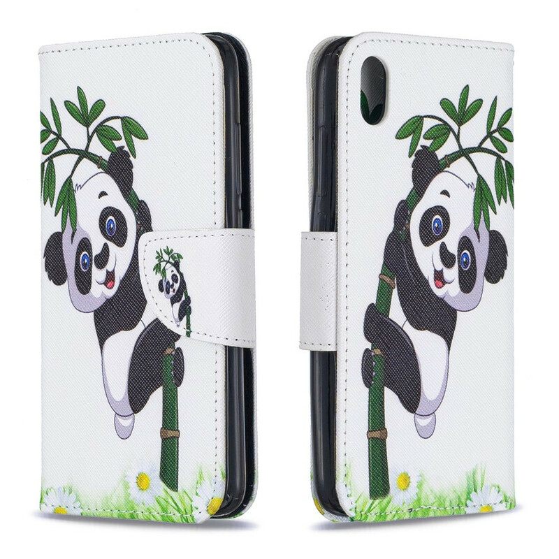 Κάλυμμα Xiaomi Redmi 7A Panda On Bamboo