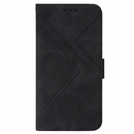 δερματινη θηκη iPhone 14 Pro Rfid Zig Zag