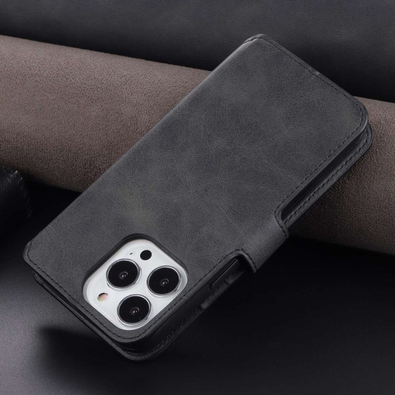 Κάλυμμα iPhone 14 Pro Azns Faux Leather