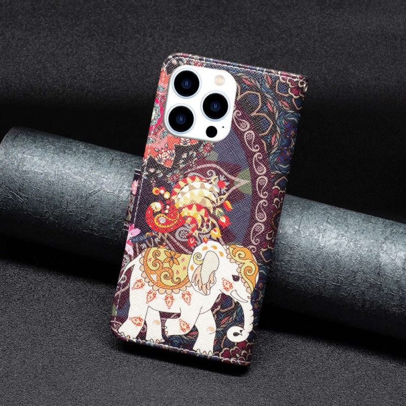 Κάλυμμα iPhone 14 Pro Ινδικός Ελέφαντας